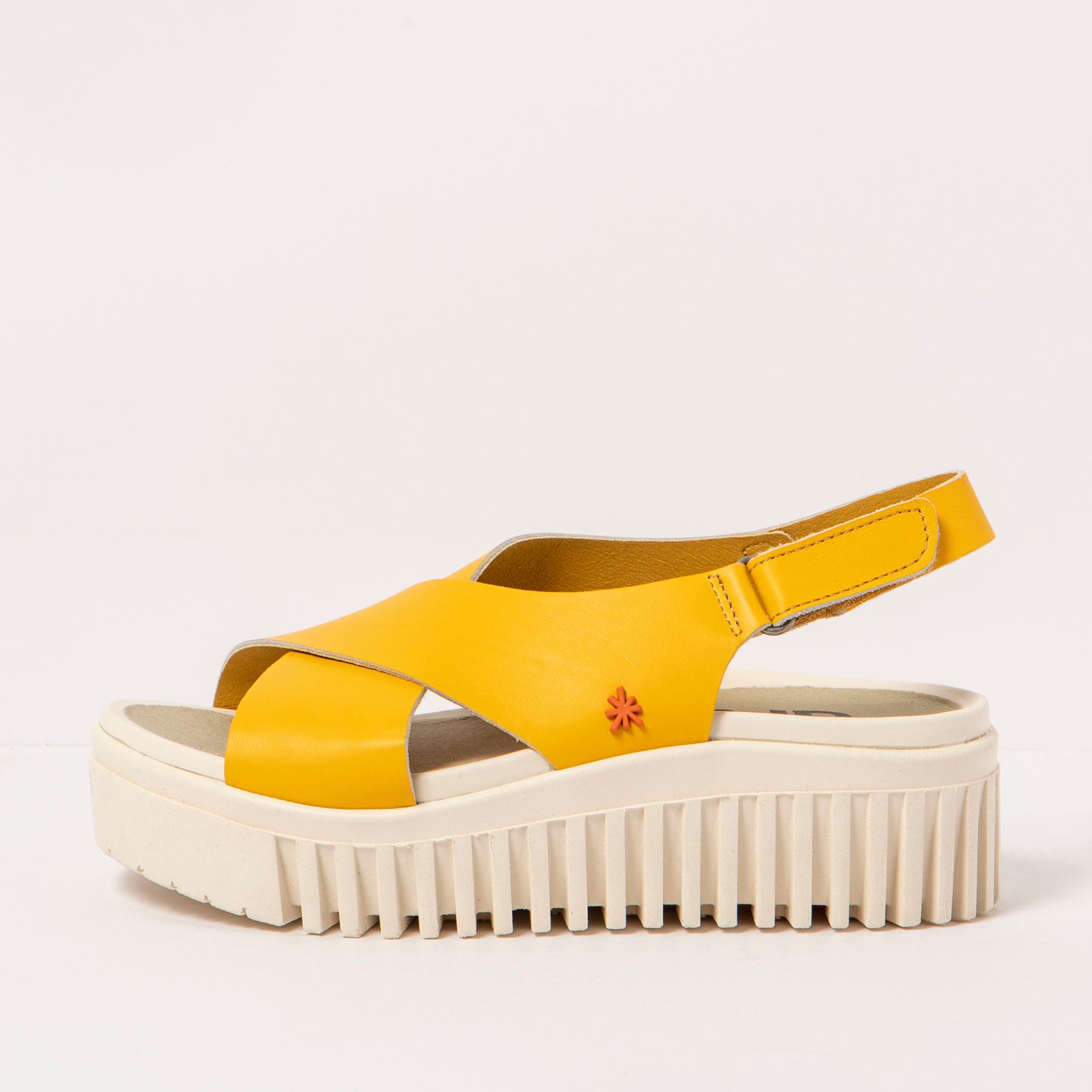 Platform yellow sandals hot sale